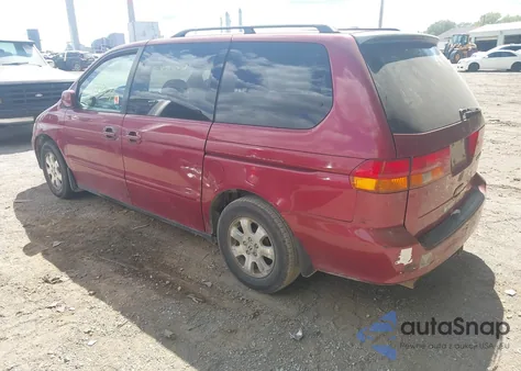 2004 Honda Odyssey Ex-L из США, поврежденный, VIN 5FNRL18024B149736